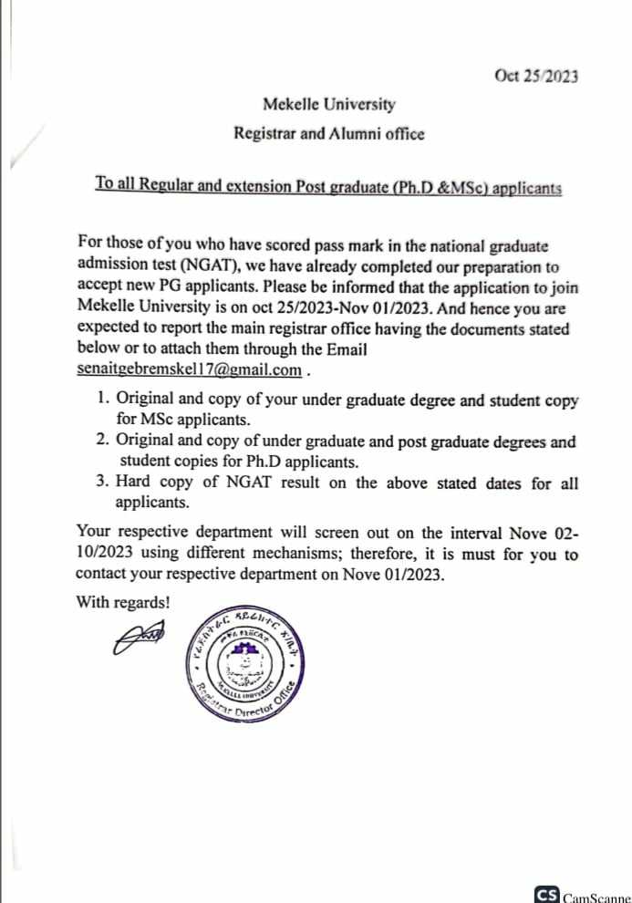 Regul ext post g PhD MSc