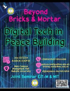 Beyond Bricks &amp; Mortar Digital Tech in Peace Building 