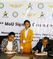 Mekelle University and NorthernStar Airlines have signed a memorandum of understanding (MoU) to establish academic collaboration aimed at developing aerospace education and research in Ethiopia. 