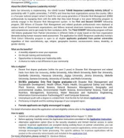 USAID response Leadership Activity –Third Cohort Fellowship Announcement    (2)